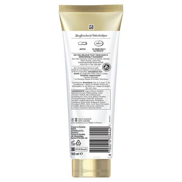 Pantene Molecular Bond Repair Hair Conditioner 160Ml