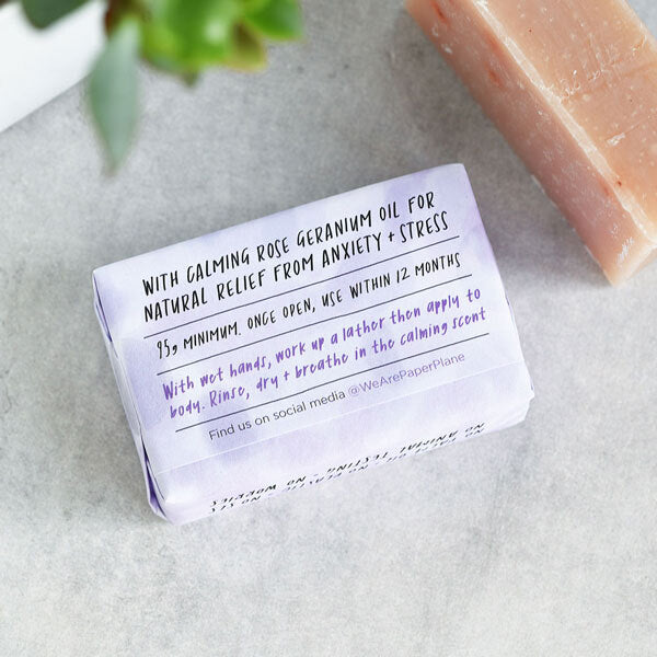 Paper Plane Calm Bar Soap 95G
