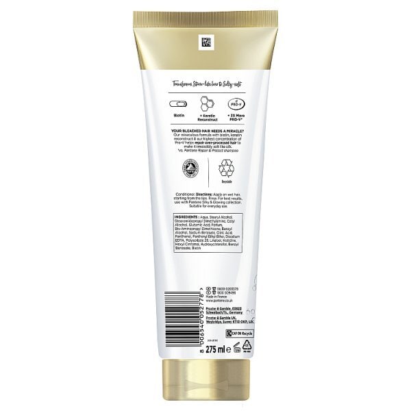 Pantene Silky&Glowing Hair Conditioner Biotin, 275Ml