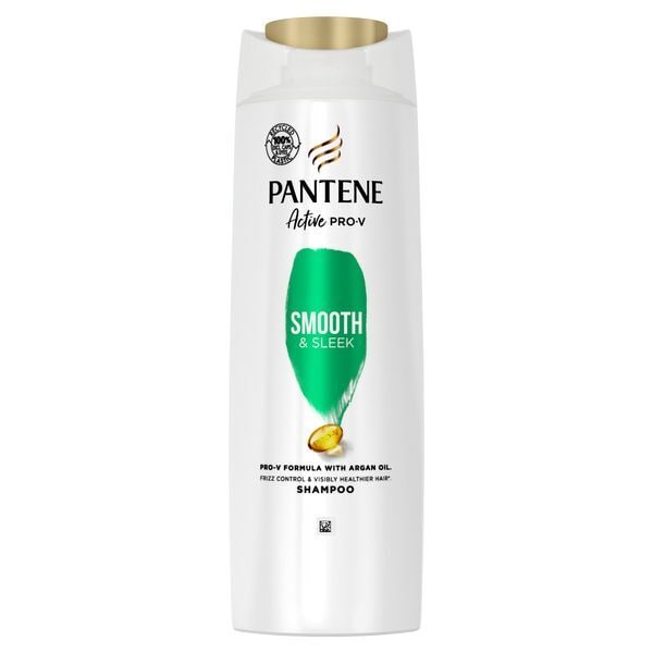 Pantene Pro-V Smooth & Sleek Shampoo,Dull & Frizzy Hair 90Ml