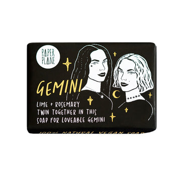 Paper Plane Gemini Star Sign Soap 95G