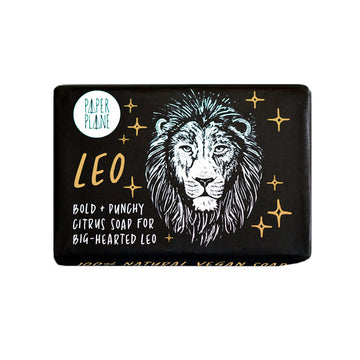 Paper Plane Leo Star Sign Soap 95G
