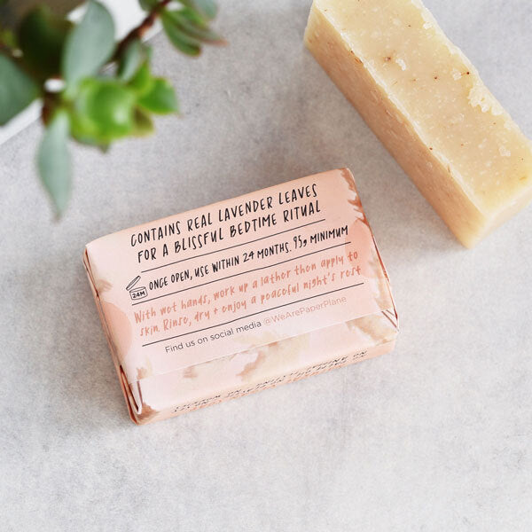 Paper Plane Sleep Bar Soap 95G