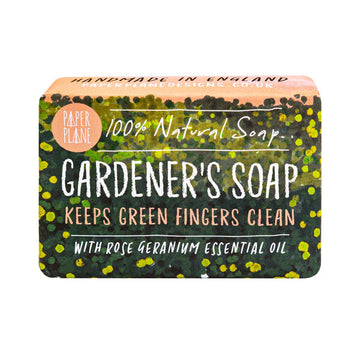Paper Plane Gardeners Soap Bar 95G