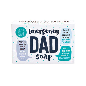 Paper Plane Emergency Dad Soap Bar 95G