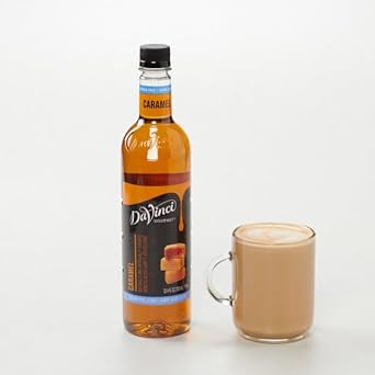 Davinci Gourmet Sugar-Free Caramel Syrup, 25.4 Fluid Ounce (Pack Of 4)