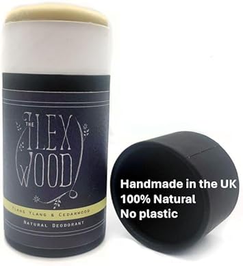 The Ilex Wood - Lavender and Lemon Natural Deodorant - 70ml. Natural Deo in Eco Friendly Cardboard Tube, Vegan, no Plastic, no Alcohol, no Toxins, no Aluminium Salts & Cruelty Free for Women & Men : Amazon.co.uk: Beauty