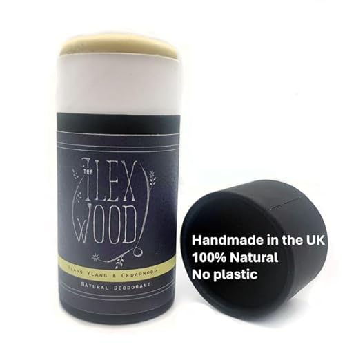 The Ilex Wood - Bergamot and Tea Tree Natural Deodorant - 70ml. Natural Deo in Eco Friendly Cardboard Tube, Vegan, no Plastic, no Alcohol, no Toxins, no Aluminium Salts & Cruelty Free for Women & Men. : Amazon.co.uk: Beauty