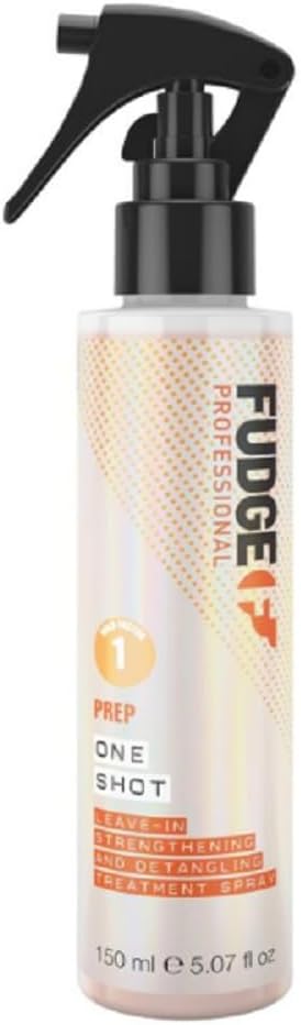 Fudge Professional One Shot Leave In Conditioner, Strengthens Dry, Damaged Or Coloured Hair With Nourishing Proteins, 150 Ml (Pack Of 2)