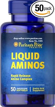 Puritan'S Pride Liq Aminos-50 Softgels