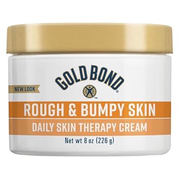 Gold Bond Rough & Bumpy Daily Skin Therapy Cream, 8 oz., With 7 Moisturizers & 3 Vitamins