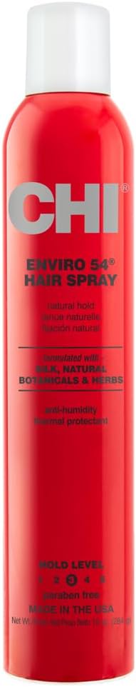 Chi Enviro 54 Natural Hold Hair Spray, 284G White