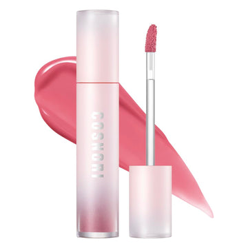 Cosnori Water Blurry Tint - Vegan Blurry Lip Tint, Lightweight & Long-Lasting, Moist-Watery Texture, Flawless Blurred Lip (01 Vintage Mauve)