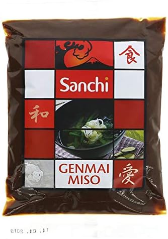 6 Pack of Sanchi Genmai Miso 345 g