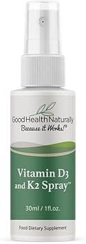Vitamin D3 And K2 Spray - High Strength Calcium Supplement | 30Ml - Good Health Naturally
