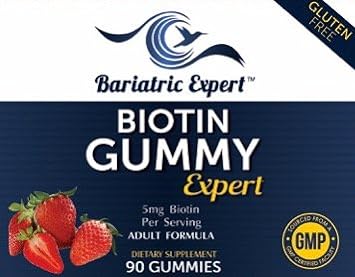 Bariatric Expert Biotin Vitamin ? Fast-Melting Dietary Supplement for Adults Post Bariatric Surgery, 90 Count