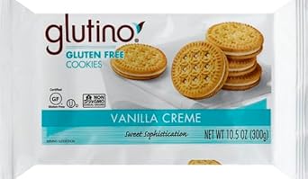 Glutino Gluten Free Vanilla Creme Cookies,10.5 Oz