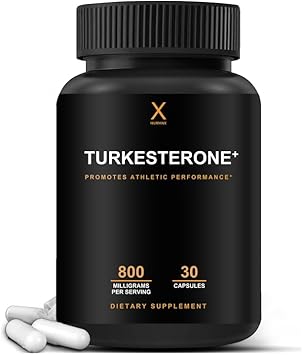 Humanx Turkesterone+ 800Mg - Usa Third Party Tested (Similar To Ecdysterone) For Muscular Development & Dynamic Athletic Performance - Natural Anabolic - Non Gmo, Vegan - Turkesterone Supplement