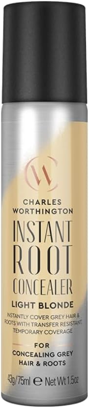 Charles Worthington Instant Root Concealer Spray - Light Blonde