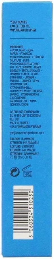 Yohji Yamamoto Senses Eau De Toilette 10Ml