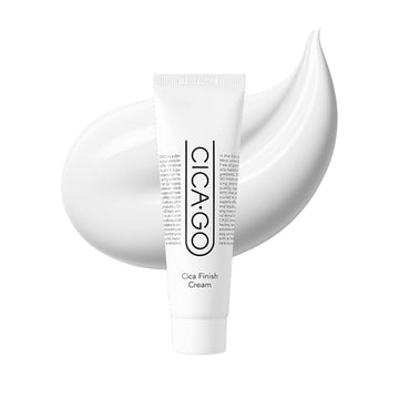 Isoi Cicago Cica Finish Cream, Soothing & Hydrating Moisturizer With Centella Asiatica, Lightweight Facial Cream For Sensitive Skin, Korean Skin Care (1.69 Fl.Oz, 50Ml)