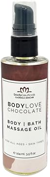 Almond Bodylove Massage Oil – 100% Food-Grade, Organic Hydrating Body Oil With Calendula – Non-Gmo, Vegan, Gentle On Sensitive Skin – 3.5 Oz