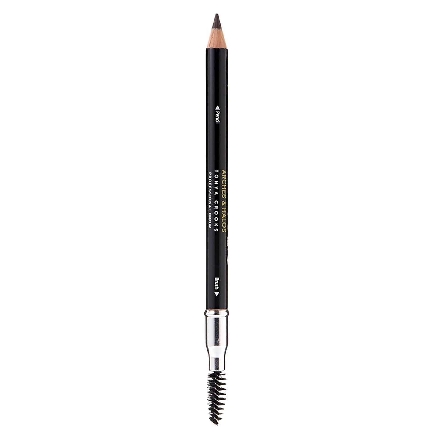 Arches & Halos Precision Brow Shaping Pencil - Double Sided Eyebrow Filler And Spoolie Brush - Creamy Texture For Shaping And Defining With Ease - Vegan, Cruelty Free - Mocha Blonde - 0.070 Oz