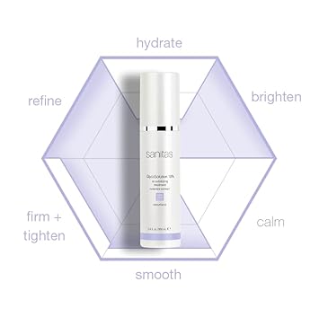 Sanitas Skincare Glycosolution 10%, Active, Exfoliating Treatment, Liquid Exfoliant, Glycolic Acid, 3.4 Ounces : Beauty & Personal Care