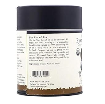 The Tao Of Tea, Puer Tuocha, 3 Ounce Tin