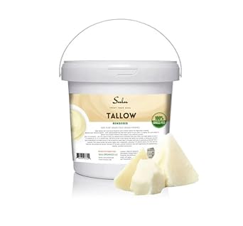 100% Pure Rendered Grass Fed Beef Tallow-Food Grade- 7Lbs