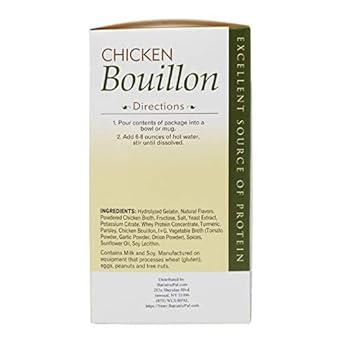 BariatricPal Protein Soup - Chicken Bouillon (1-Pack) : Grocery & Gourmet Food