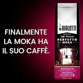 Bialetti Coffee, 8.8 Ounce (Pack Of 1), Delicato