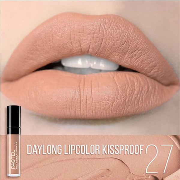 Pastel Daylong Matte Liquid Lipstick New Peach 27