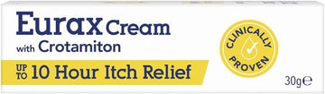 Eurax Itch Relief Cream, Hydrating Relief From Itchy & Irritated Skin, Alleviates Itching From Rashes, Eczema, Dermatitis & Chickenpox, Dermatologist Recommended, Contains Crotamiton, 1 X 100G