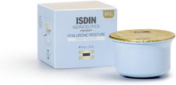 ISDIN Isdinceutics Hyaluronic Moisture Cream (Normal/Dry Skin Eco-Refill) 50ml | Lightweight hyaluronic acid facial cream for normal to dry skin