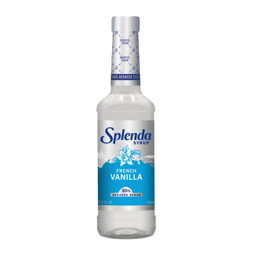 Splenda Coffee Syrup, French Vanilla, Reduced Sugar, Flavored Liquid Syrups For Drinks, 750 Ml Bottle