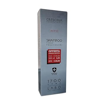 Labo Crescina Transdermic Mito Shampoo Re- Hair Growth 1700 For Men 150Ml : Beauty & Personal Care