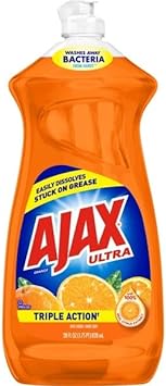Ajax, Dish Liquid Orange, 28 Ounce : Health & Household