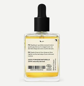 Typology Purifying Night Serum Botanical Blend With Peony 0.5 Fl. Oz & Complimentary Sheet Masque