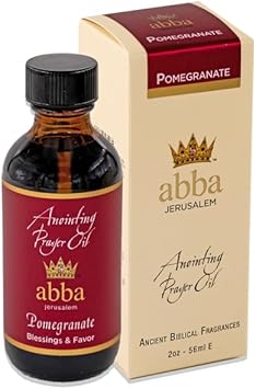 Generic Abba Oil Pomegranate Anointing Oil 2Oz Bottle In Gift Box - Abba Jerusalem : Beauty & Personal Care