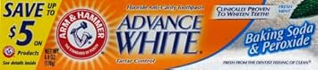 Arm and Hammer Advance White Extreme Whitening Fluoride Toothpaste Clean Mint 6 oz New Packaging!