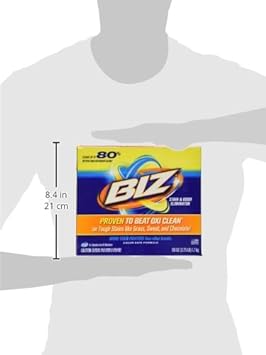Biz Stain Remover Single 60 OZ Box : Health & Household