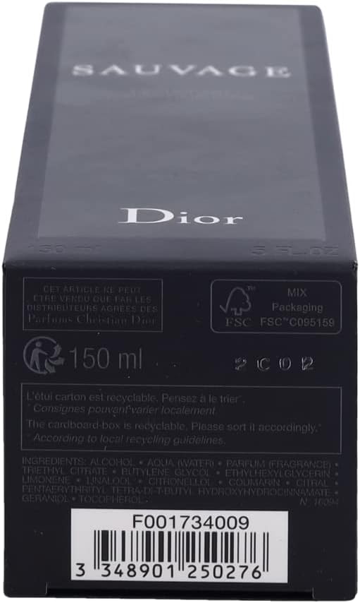 Christian Dior Sauvage Deo Spray, 150 Ml R-Fc-253-B6