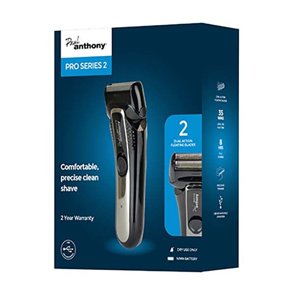 Paul Anthony 'Pro Series 2' Mens Usb Foil Shaver