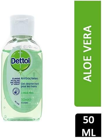 Dettol Antibacterial Hand Sanitiser with Aloe Vera, Multipack of 12 x 50ml (Packaging May Vary) : Amazon.co.uk: Health & Personal Care