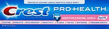Crest Pro-Health Sensitive & Enamel Shield Toothpaste, Mint, 4.6 Oz
