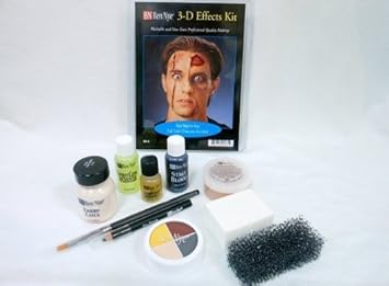 Character Makeup Kits Ben Nye Deluxe 3-D Special Effects Kit : Makeup Sets : Beauty & Personal Care