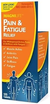 MagniLife Fibromyalgia Support, Fast-Acting Relief for Arthritis, Muscle Aches, Pain and Fatigue, 125 Quick Dissolve Tablets (Packaging May Vary) : Health & Household