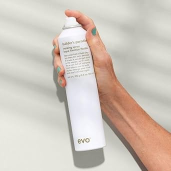 Evo Builder'S Paradise Working Spray - Flexible Hold & Helps Control Frizz - Provides Volume & Lasting Hair Style