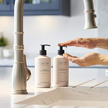 Neom – Great Day Hand & Body Lotion, 300Ml | Wild Mint & Mandarin | Nourish And Soften, Zesty Fragrance : Beauty & Personal Care